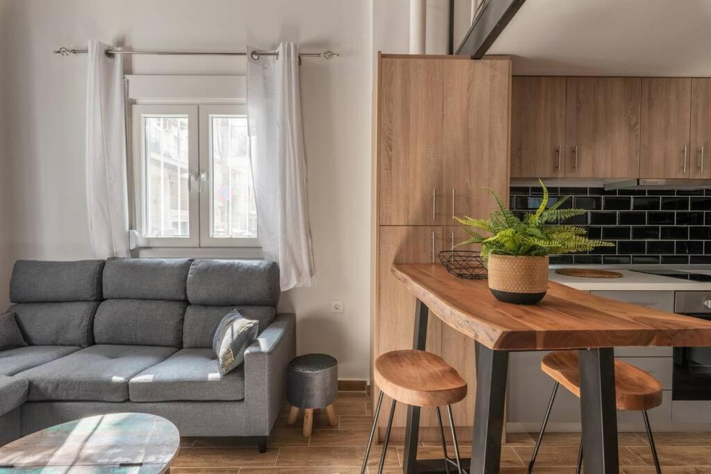 Industrial Loft Near Seaside W 200Mbps Apartman Szaloniki Kültér fotó
